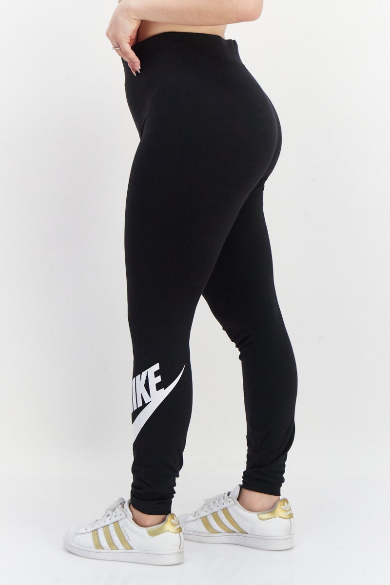Nike  leggings رياضية نسائية مناسبة للتدريب، سوداء - Image 3