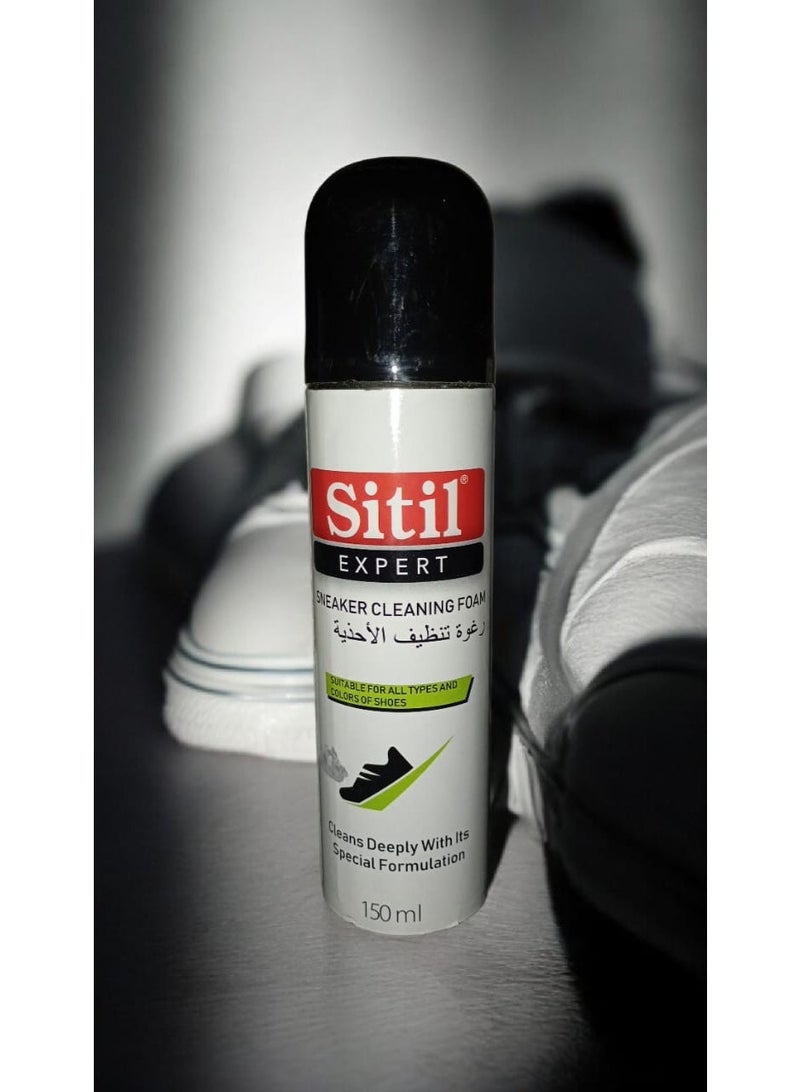 Sitil Deep Cleaning Foam for Sneakers | Suitable for All Types and Colors | No Water | Made in Turkey | Quick and Safe Cleaning 150ML - Image 5