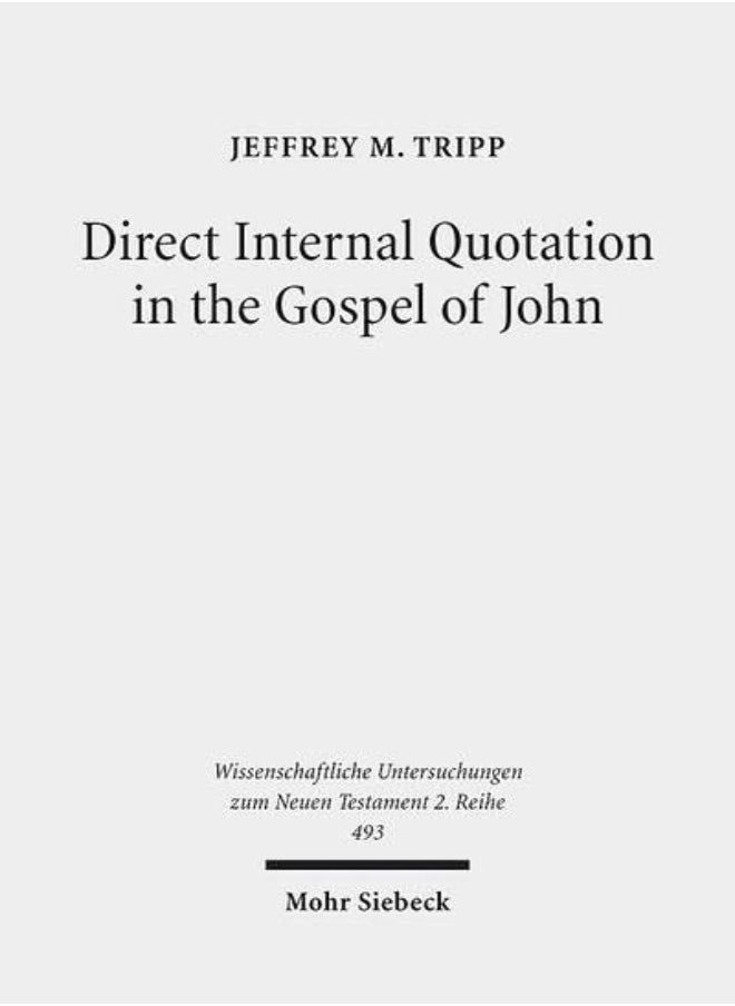 null - Direct Internal Quotation in the Gospel of John - Image 1