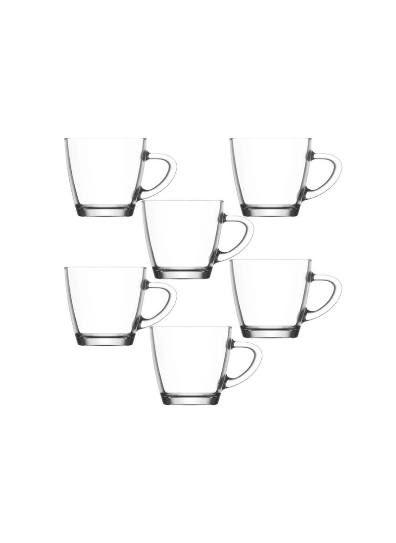 LAV Lav Vega Tea Mug Set of 6 Mugs -230ml-Turkey Made  - Image 1