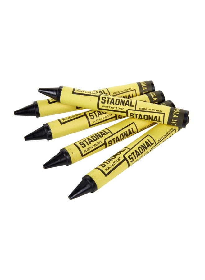 Crayola Bulk Extra Large Marking Crayons, Black,8 Count - Image 4