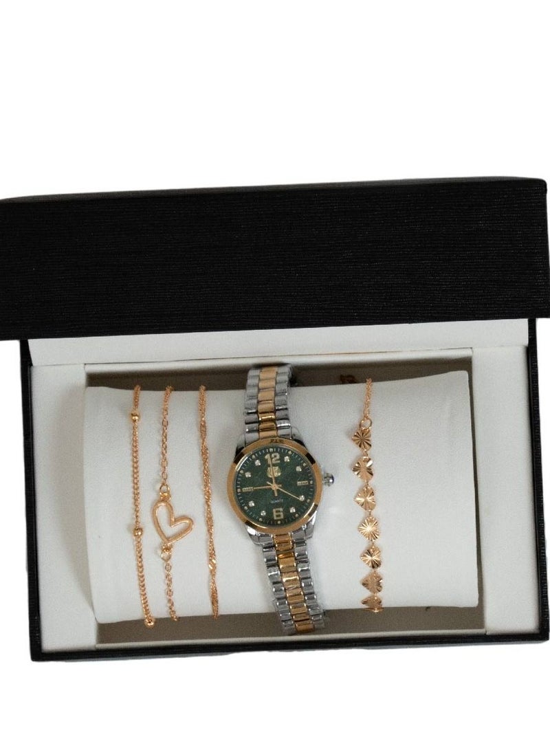 آر إس طقم ساعة نسائية - Image 1