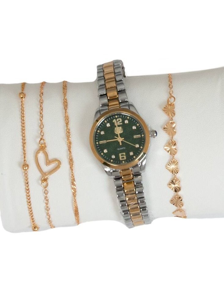 آر إس طقم ساعة نسائية - Image 3