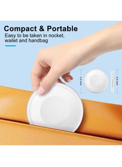 HESIMING USB C to  Lightning Adapter Kit Multi Charging Cable Case Convertor USB C to Type C iOS Device/Micro Adapter Travel Data Cable Set Contains Card Storage Phone Holder Tray Eject Pin White  - Image 4