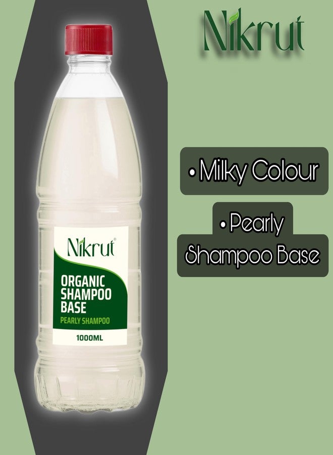 Nikrut Pure Natural & Organic Pearly Shampoo Base (1000 ML) (Milky Colour) - Image 2