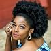 Mybobwig Big Afro Puff Drawstring Ponytail Extensions for Black Women 4b 4c Afro Kinky Curly Hair Bun Ponytail Wigs - Image 2