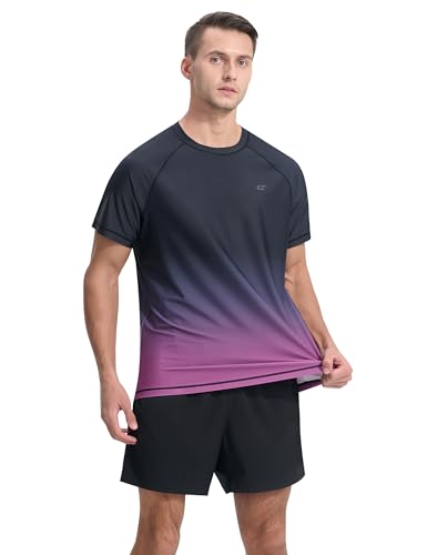 EZRUN Men's Rash Guard Swim Shirts Summer UPF 50+ UV Sun Protection Quick Dry Beach Fishing Water Shirts T Shirts for Men - Image 4