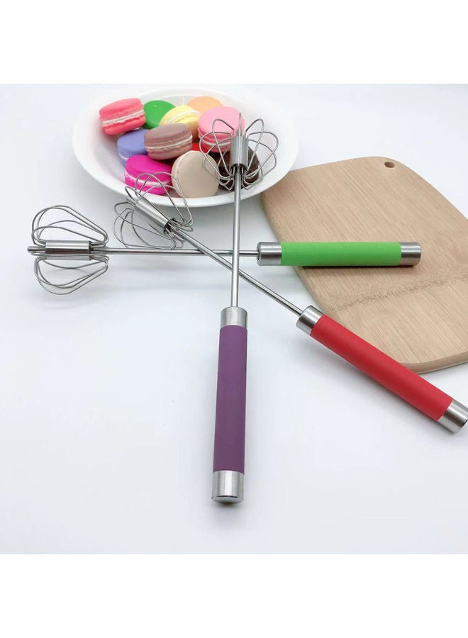 نيبمينينت خفاقة بيض يدوية لخفق البيض متعدد الألوان 35.50 x 7.00 7.00سم - Image 3