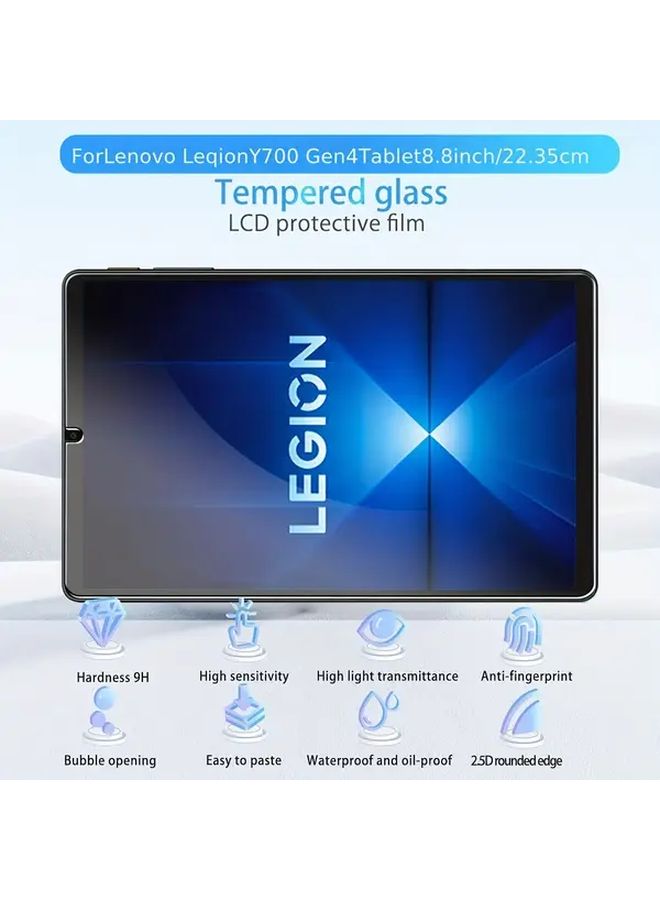 Lenovo Legion Y700 Gen 4 Screen Protector 3 Pack 9H Hardness Anti Glare Anti Scratch - Image 2