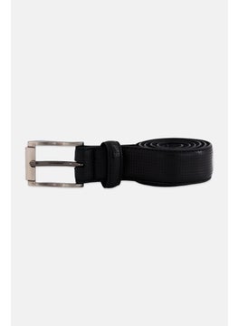 STEVE MADDEN Kids Boy Leather Belt, Black  - Image 1
