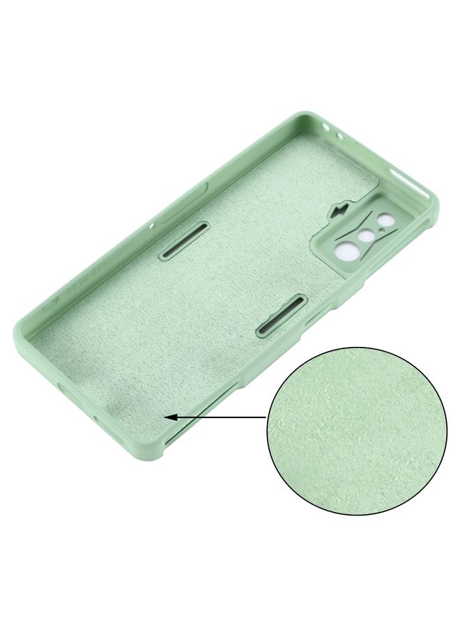 erorex Case For Xiaomi Poco F4 GT / Redmi K50 Gaming Pure Color Liquid Silicone Shockproof Full Coverage Phone Case - Image 4