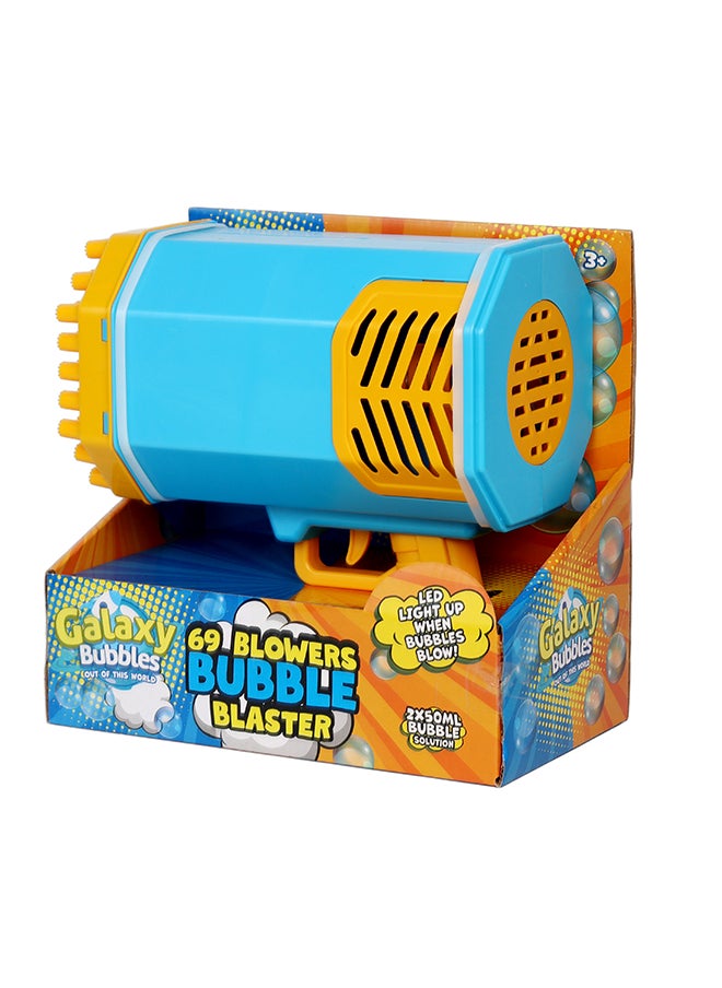 Galaxy Bubbles 69 Blower  Bubble Blaster  With 2x50ml Bubble Solution, With 1200ma Rechargable Battery  - Image 4