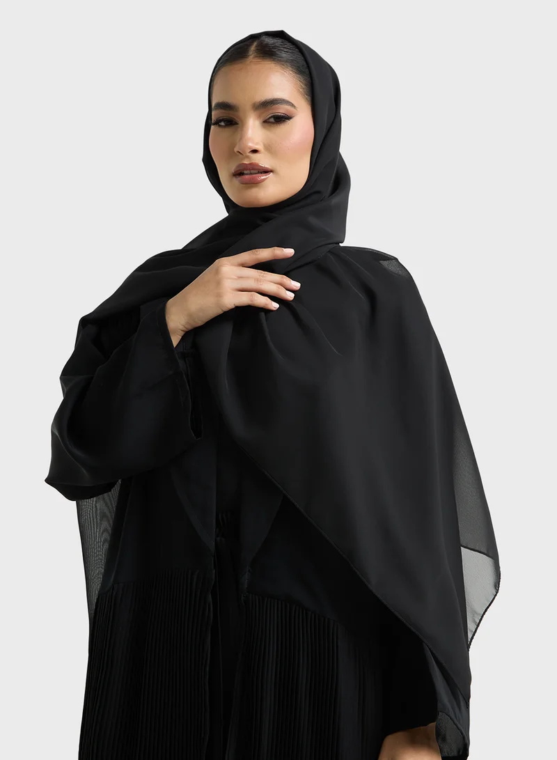 Khizana Abaya With Skirt & Sheila