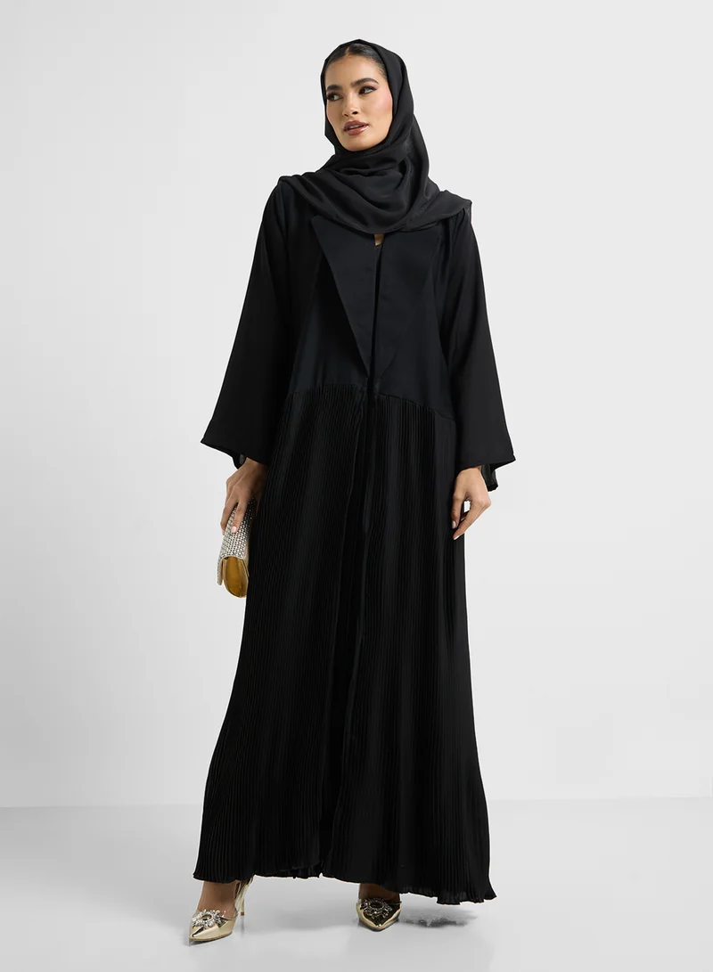 Khizana Abaya With Skirt & Sheila
