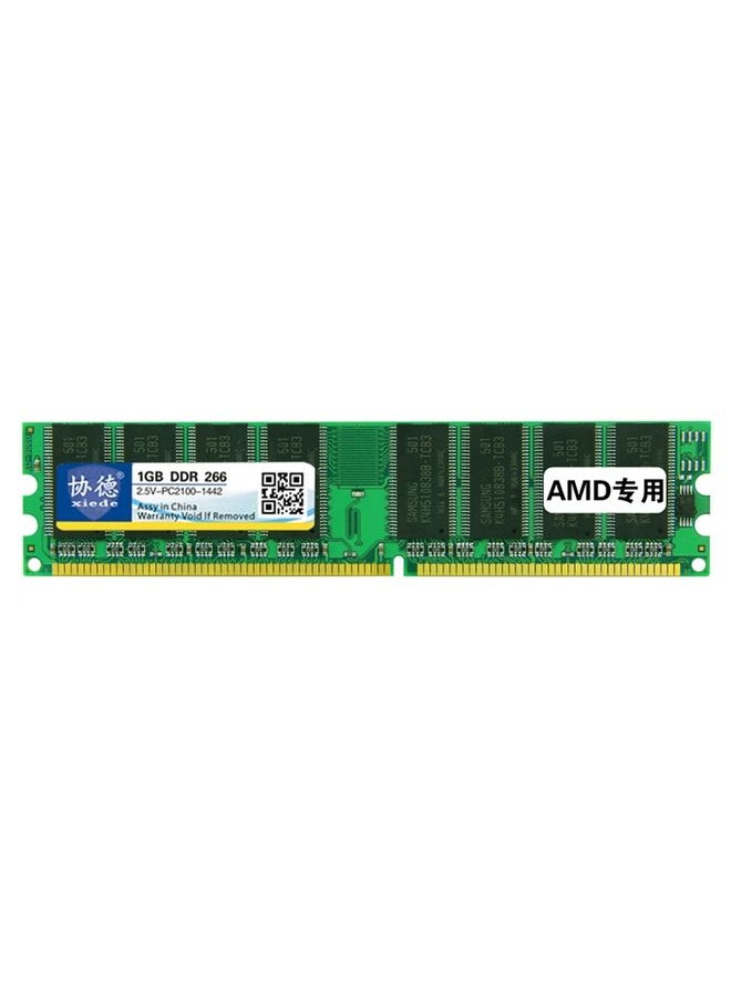 BURAQ XIEDE X006 DDR 266MHz 1GB General AMD Special Strip Memory RAM Module for Desktop PC  - Image 1