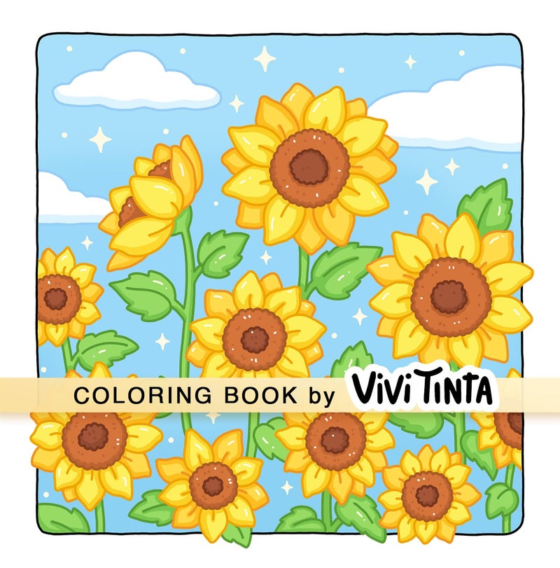 Vivi Tinta Color By Line: Coloring Book for Relaxation Featuring Vibrant Colored Outlines - Image 4