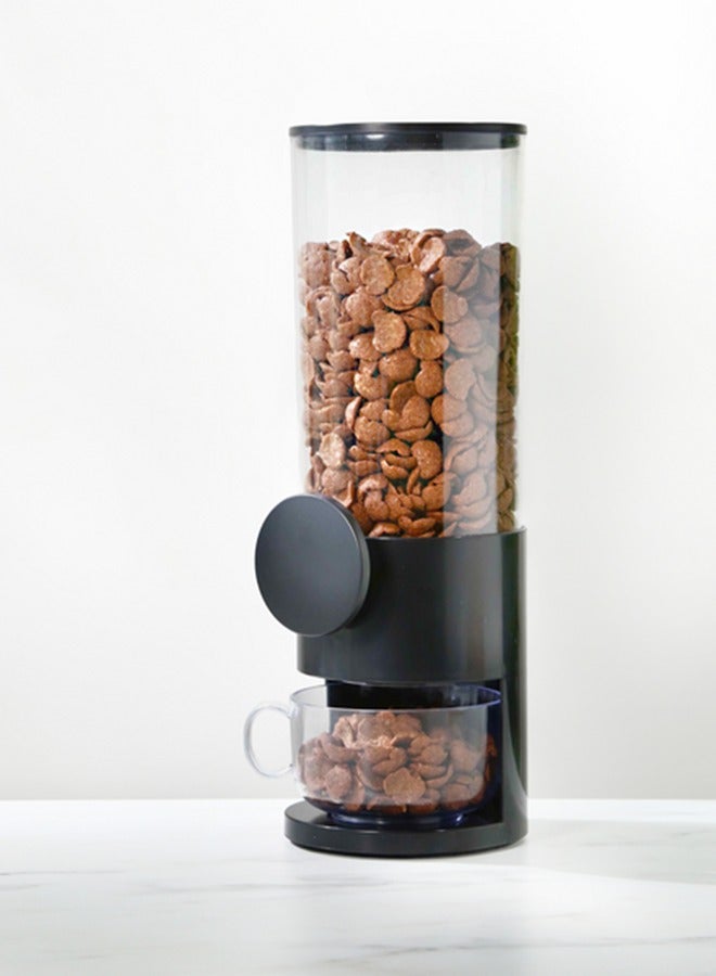 فيلي موزع حبوب متين وقوي باللون الأسود والشفاف بسعة 3000 مل - Image 1