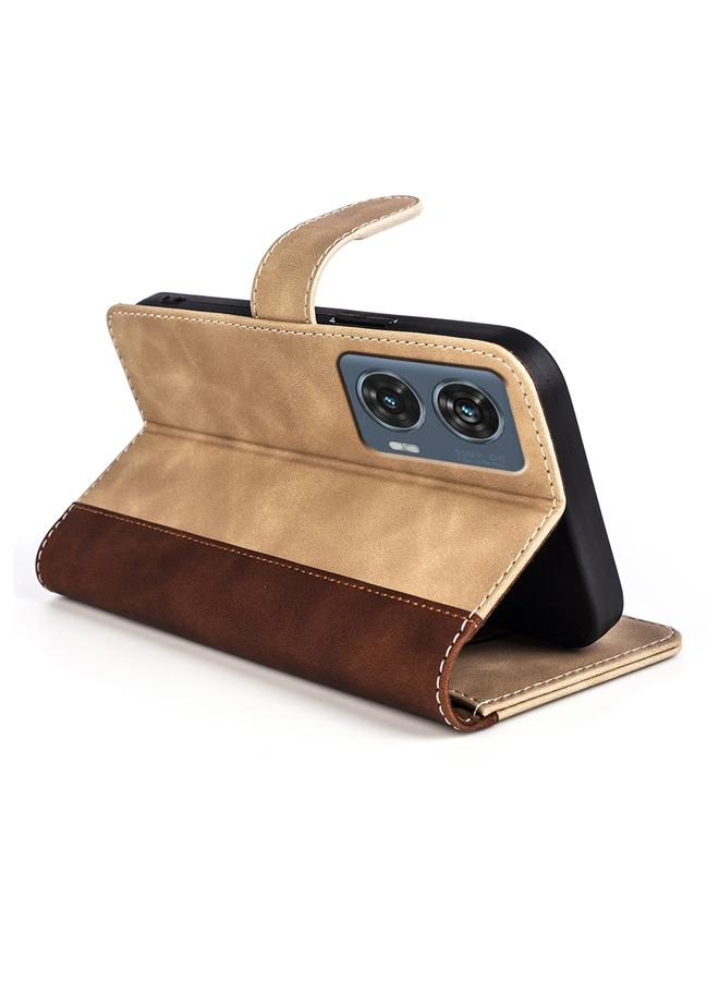 S-TOP Case For Motolora Edge 50 Fusion Stitching Horizontal Flip Leather Phone Case - Image 5