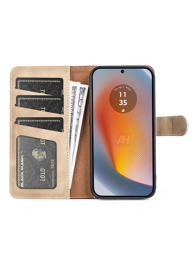 S-TOP Case For Motolora Edge 50 Fusion Stitching Horizontal Flip Leather Phone Case - Image 3