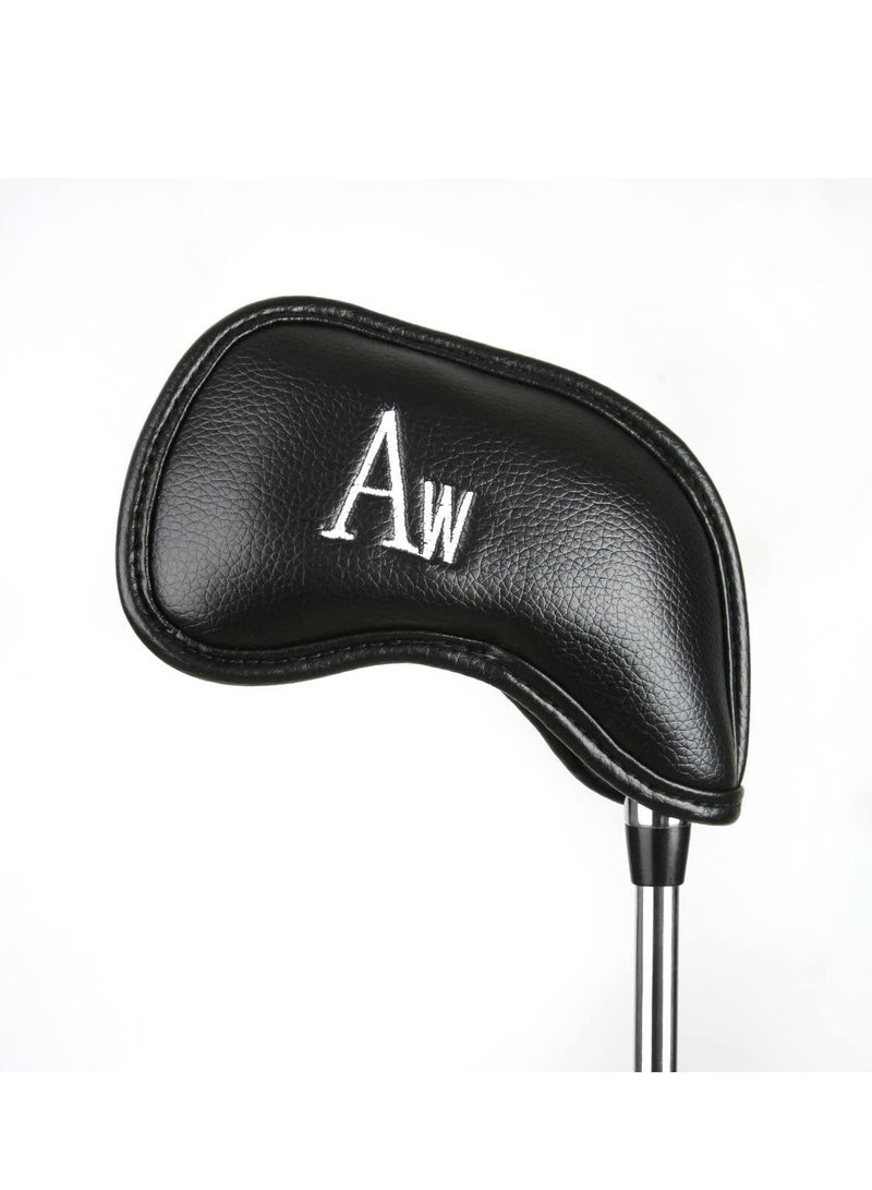 Golf Covers Set 12pcs Thick Synthetic Leather Golf Iron Head Cover Set Headcover Fit All Brands - Image 4