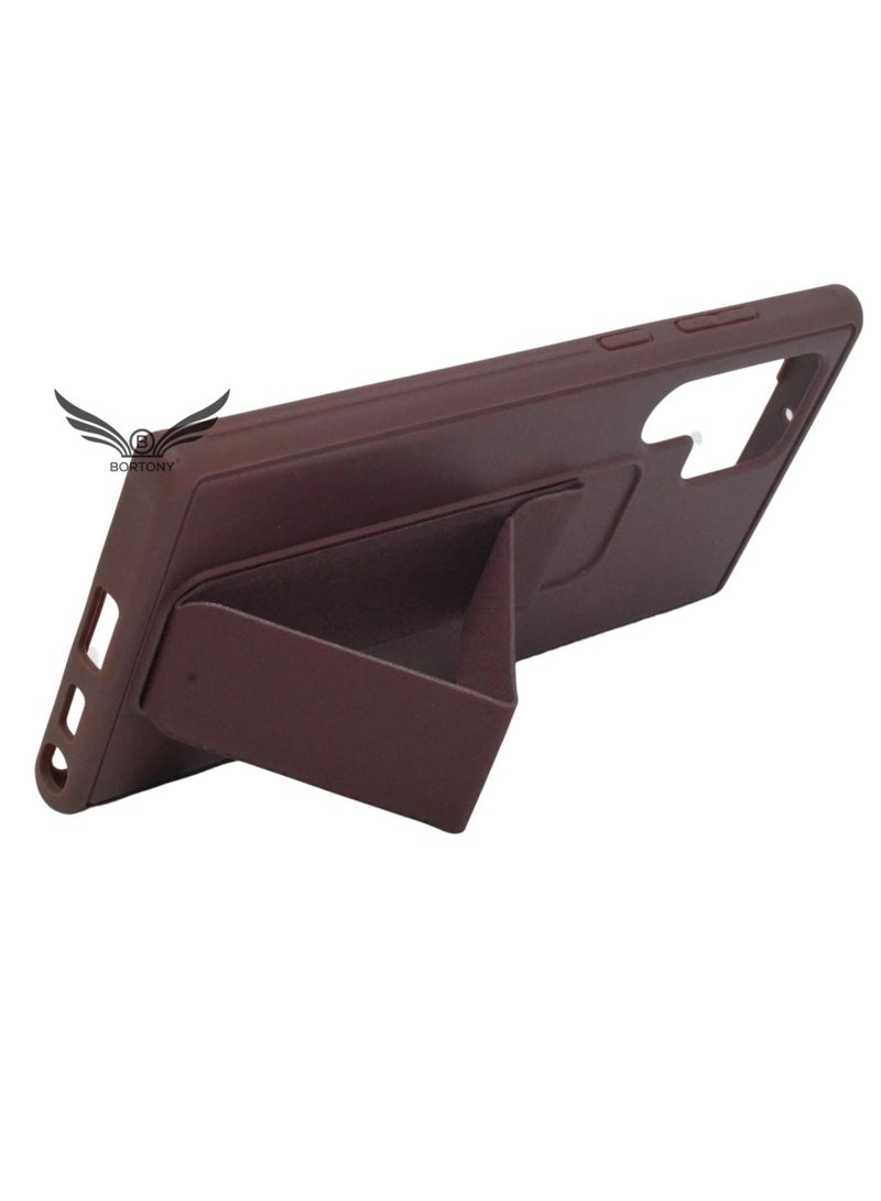 BORTONY Galaxy S22 Ultra Car Mount Kickstand And Finger Grip Case Cover For Samsung Galaxy S22 Ultra - Image 3