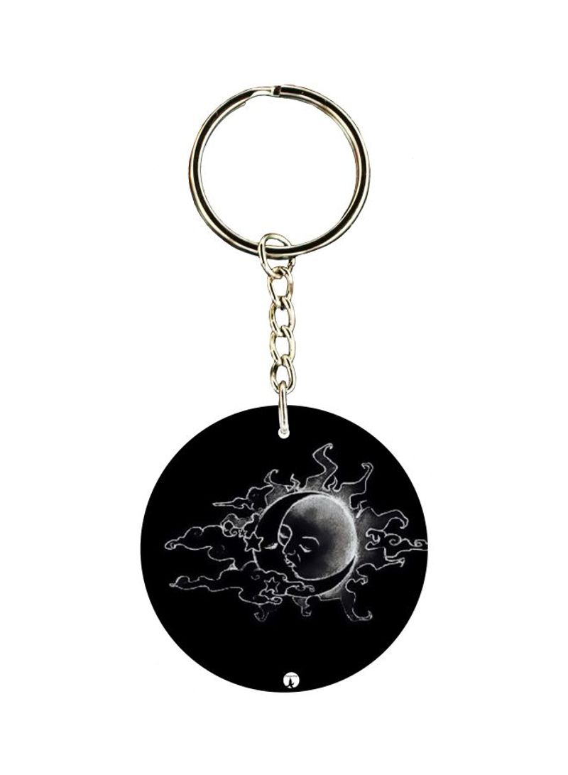 RKN Double Sided Sun Printed Keychain