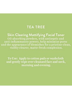 Biotique Tea Tree Skin Clearing Mattifying Facial Toner For Normal To Oily Skin Face Toner, 120Ml | Treats Acne & Pimples, Tightens Pores, Pack of 1 - pzsku/ZFFFBC4E5BCD917474107Z/45/_/1737374457/2b0da6a9-e741-496e-9b10-095218c55c69