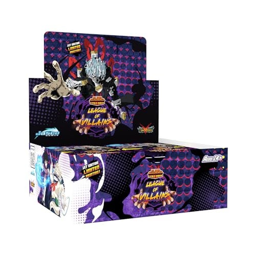 Jasco My Hero Academia Collectible Card Game Series 4 Unlimited League of Villains 24 Pack Booster Box10 cards per pack TCG for Adults Ages 14 2 Players Avg Playtime 2030 Min Made by Jasco Game - Image 5