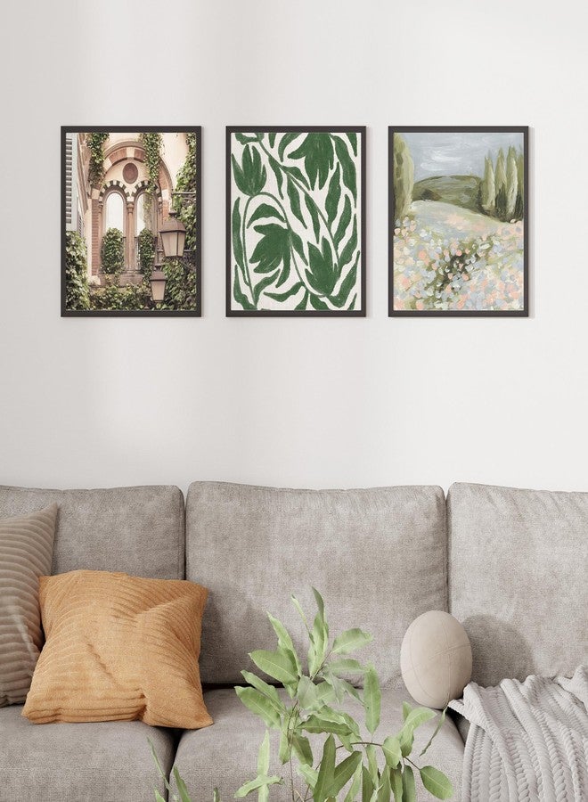 Venusmiles 16x16 inch Poster Frame, 16x16 Picture Frames Matted for 12x12 Photos, Artworks, Prints, Puzzle - Vertical and Horizontal Display - Wall Hanging PVC Photo Frame - Black, 5 Pack - Image 2