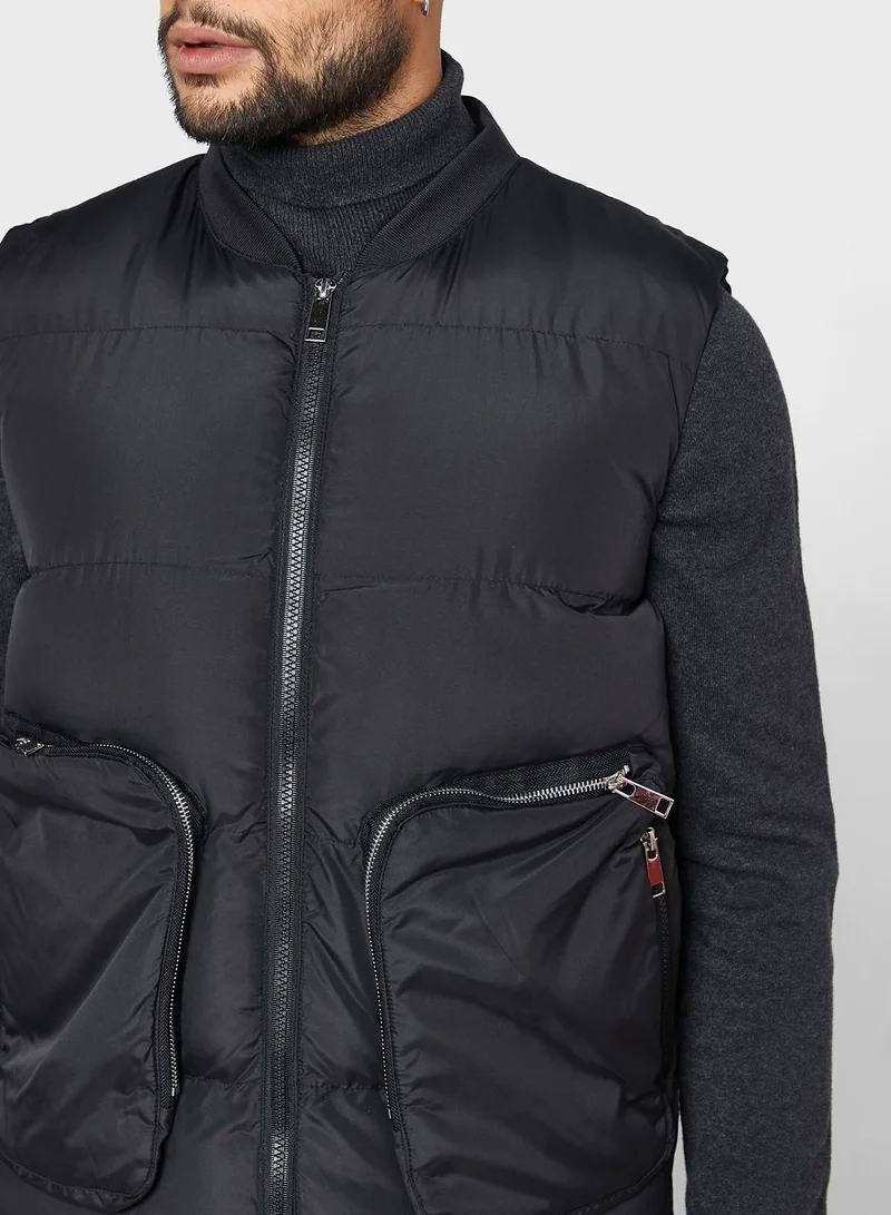 BRAVE SOUL Bravesoul Padded Gilet