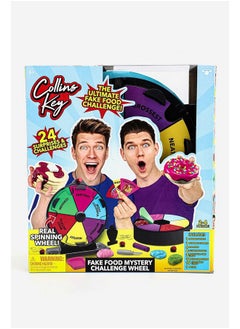 Oonies Collins Key Fake Food Mystery Challenge Wheel  - Image 1