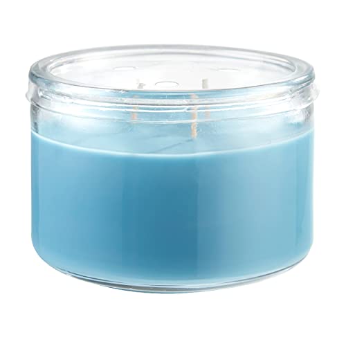 CANDLE-LITE شمعة كاندل لايت برائحة ضباب المحيط الأزرق 3 فتائل مع 20-40 ساعة من وقت الاحتراق، 10 أونصات - Image 2