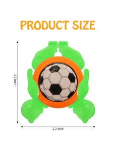 Excefore 60 Pack Football Flying Saucers Launcher Toys, Party Favors Chasing Toy Gifts Toys, Outside Flying Toys, Suitable for Kids 3-8 Years Old  - Image 2