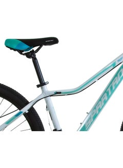 Spartan Moraine Mountain & Commuting Bike | 27.5 inch wheel size | 21 Speed Shimano gear| for Adult| White  - Image 4
