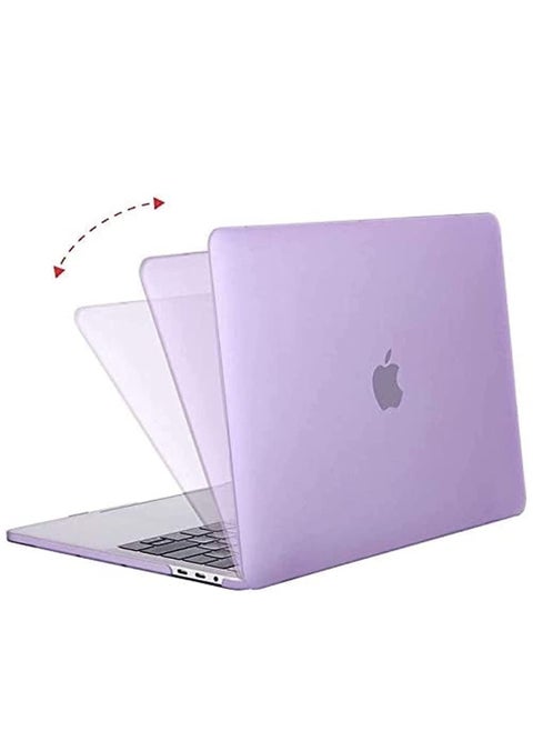 Purple Touch Bar Case for MacBook Pro  13 13.3 Inch A2338 M2 M1 A2251 A2289 A2159 A1989 A1706 A1708  Snap On Hard Shell Case Cover for MacBook Pro 13 2016 to 2022 Release with Without Touch Bar Frost