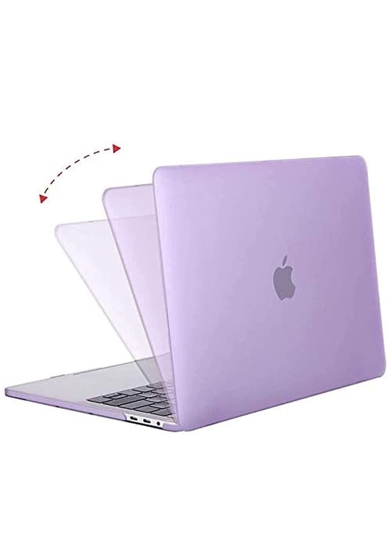 Purple Touch Bar Case for MacBook Pro  13 13.3 Inch A2338 M2 M1 A2251 A2289 A2159 A1989 A1706 A1708  Snap On Hard Shell Case Cover for MacBook Pro 13 2016 to 2022 Release with Without Touch Bar Frost