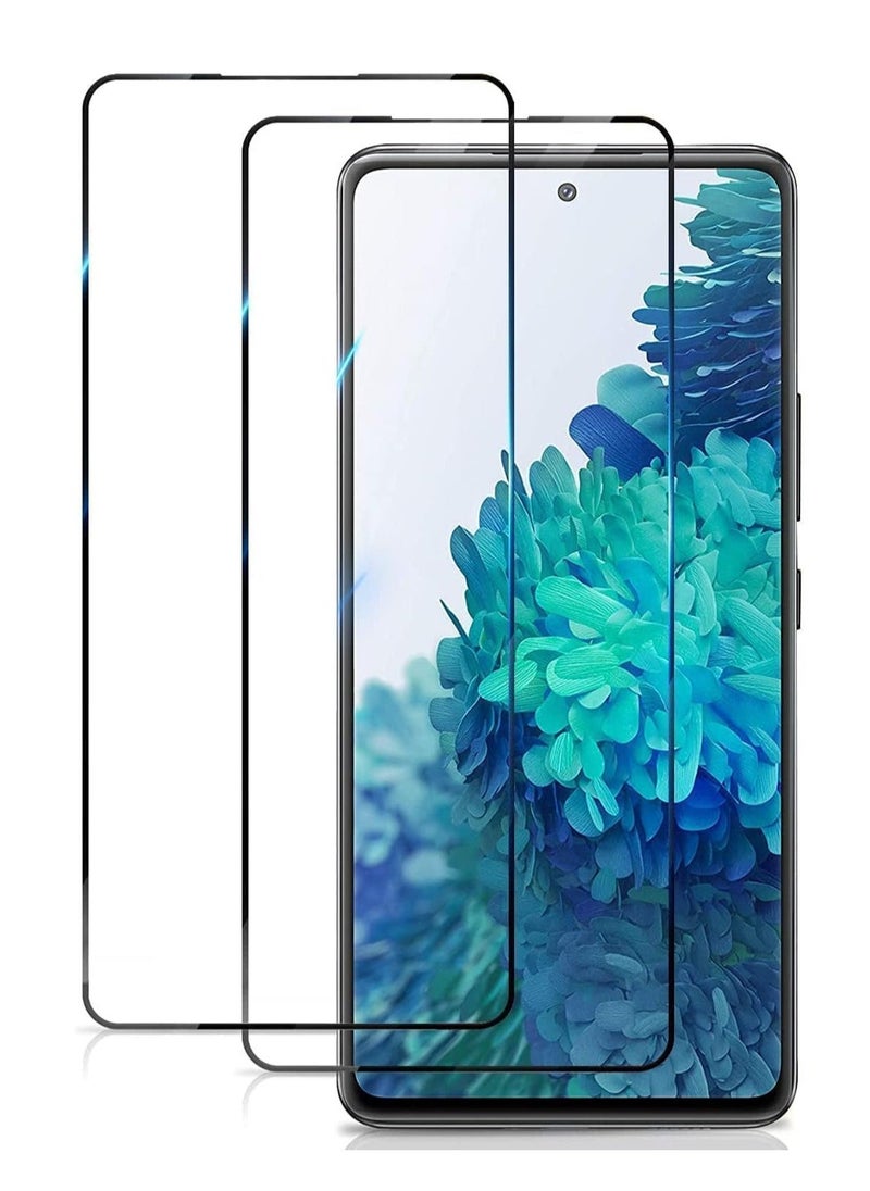 Raxoom 2 Pack 5D Clear Tempered Glass Screen Protector for Samsung Galaxy â€“ Ultra HD Full Edge-to-Edge Coverage, 9H Hardness, Anti-Scratch, Bubble-Free, Case-Friendly, Easy Installation, Screen Guard for Samsung Smartphones SAMSUNG A14 - Image 1