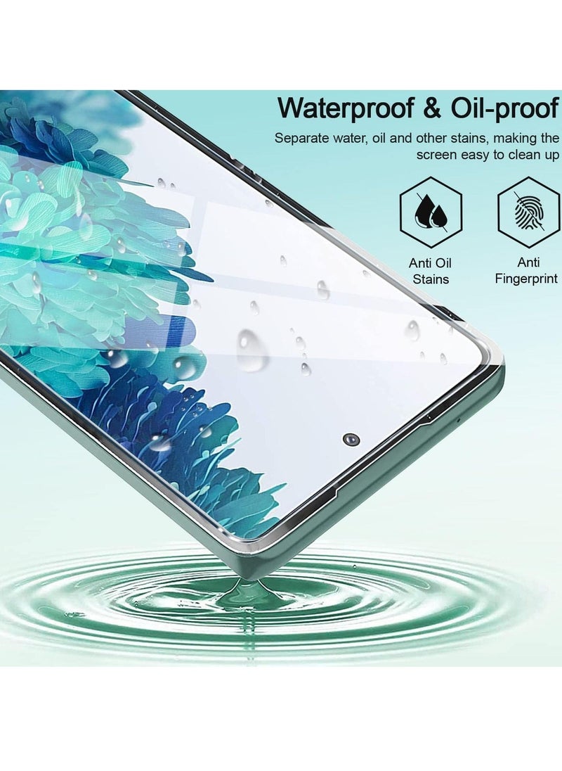 Raxoom 2 Pack 5D Clear Tempered Glass Screen Protector for Samsung Galaxy â€“ Ultra HD Full Edge-to-Edge Coverage, 9H Hardness, Anti-Scratch, Bubble-Free, Case-Friendly, Easy Installation, Screen Guard for Samsung Smartphones SAMSUNG A14 - Image 3