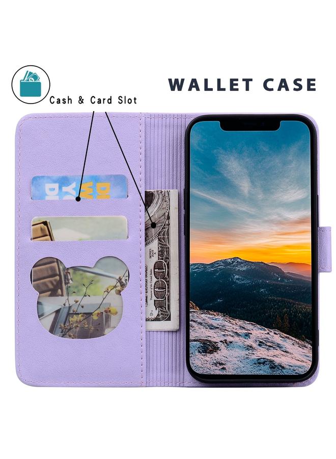 S-TOP Case For iPhone 11 Pro Cute Cat Embossed Leather Phone Case - Image 5