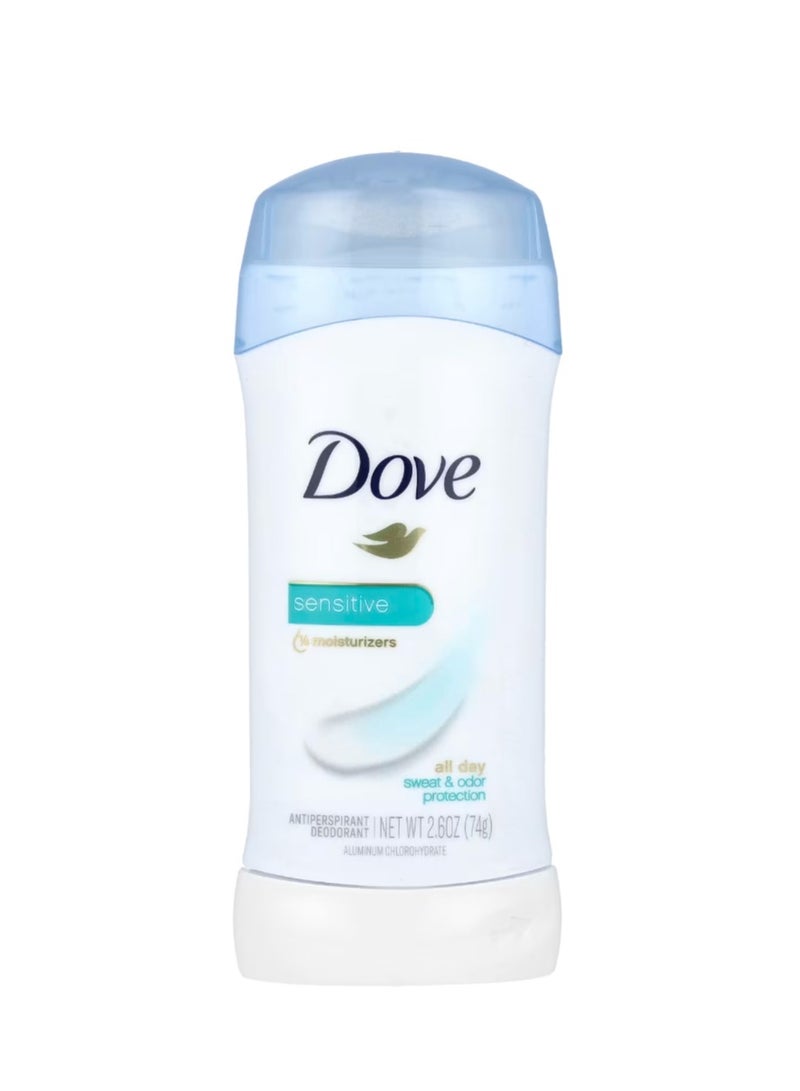 دوف مزيل العرق ومضاد للتعرق للبشرة الحساسة 2.6 أونصة (74 جم) - Image 1