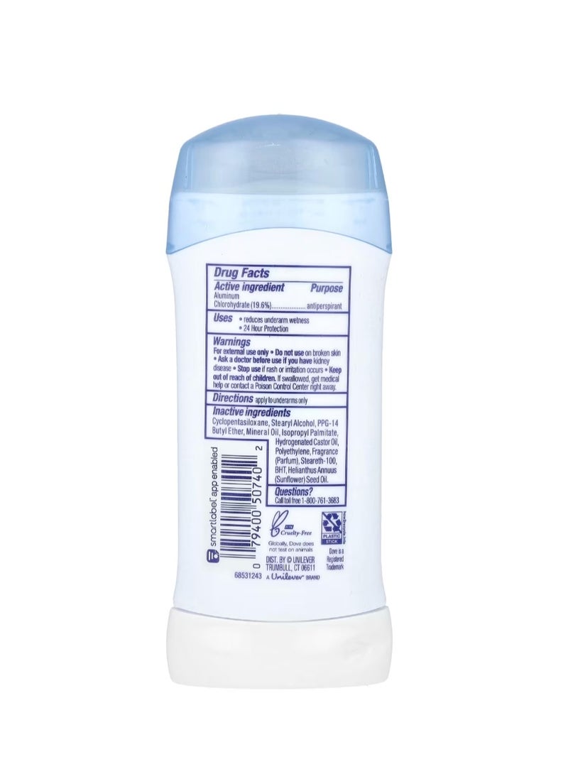 دوف مزيل العرق ومضاد للتعرق للبشرة الحساسة 2.6 أونصة (74 جم) - Image 2