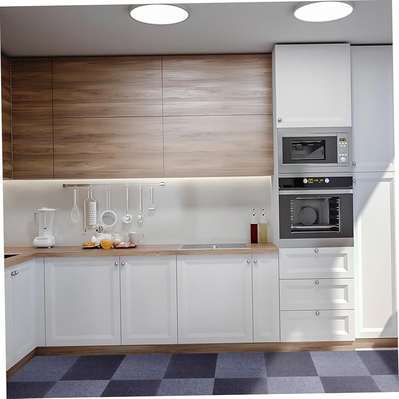 ألواح السجاد ذاتية اللصق 30 قطعة، حشوة أرضية غير قابلة للانزلاق للمنزل والمكتب، سهلة التركيب - Image 3