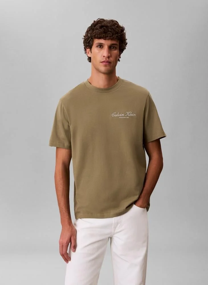 Embroidered Logo T-shirt