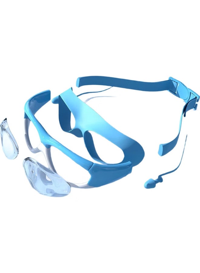 Jettiger Children'S Swimming Goggles And Swim Cap, High-Definition Waterproof Anti-Fog, Unisex Swimming Equipment, Diving Goggles Set - Image 3