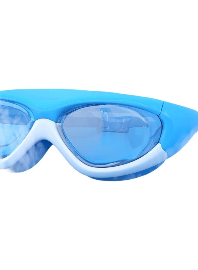 Jettiger Children'S Swimming Goggles And Swim Cap, High-Definition Waterproof Anti-Fog, Unisex Swimming Equipment, Diving Goggles Set - Image 2