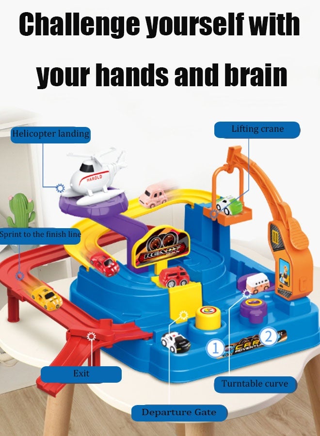 Aikenn Toys for 3 Year Old Boys - Stem Kids Toys 3-5 - Large Race Track - 3 Year Old Boy Gift - Car Playset for 4 Year Boy Birthday Gift, Montessori, Thinking, Fine Motor Skill, Learning, Educational Toy - Image 5