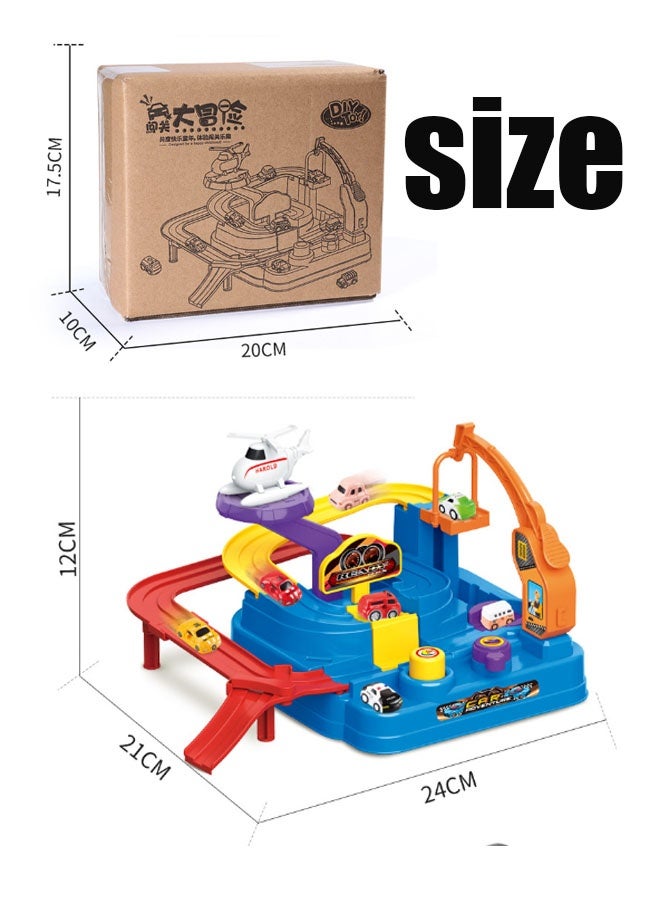 Aikenn Toys for 3 Year Old Boys - Stem Kids Toys 3-5 - Large Race Track - 3 Year Old Boy Gift - Car Playset for 4 Year Boy Birthday Gift, Montessori, Thinking, Fine Motor Skill, Learning, Educational Toy - Image 3