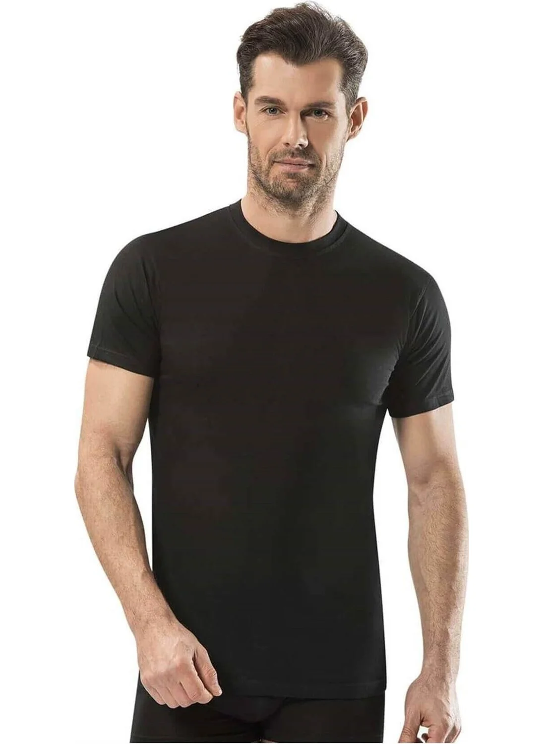 Jiber Men's O Neck Undershirt 6-PACK-111