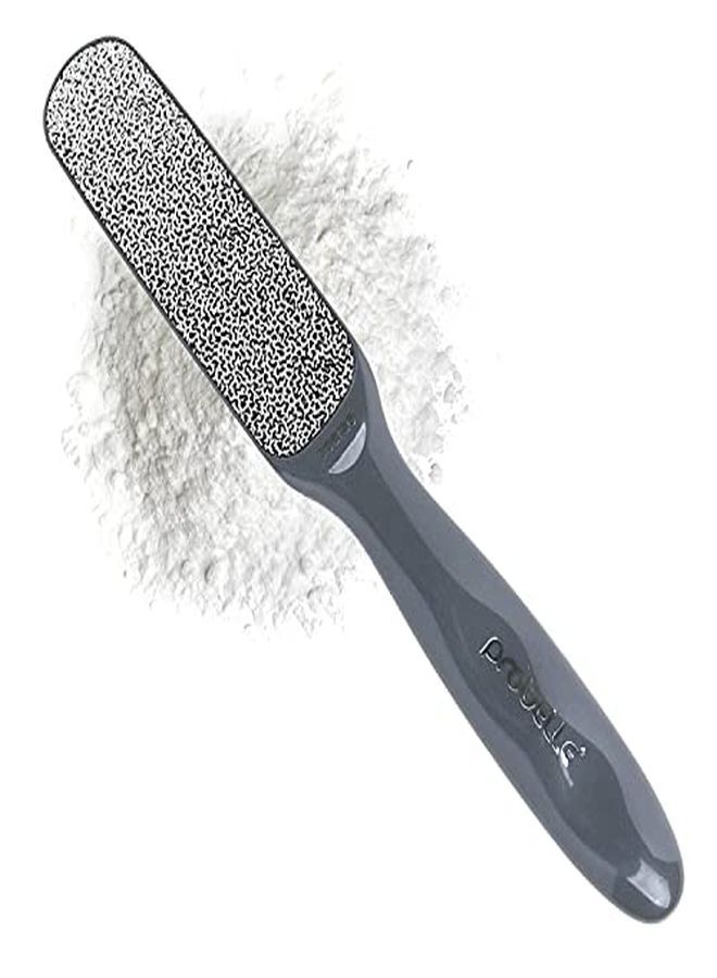 Probelle Double Sided Multidirectional Nickel Foot File Callus Remover Immediately Reduces Calluses And Corns To Powder For Instant Results, Safe Tool (Dark Grey) - Image 1