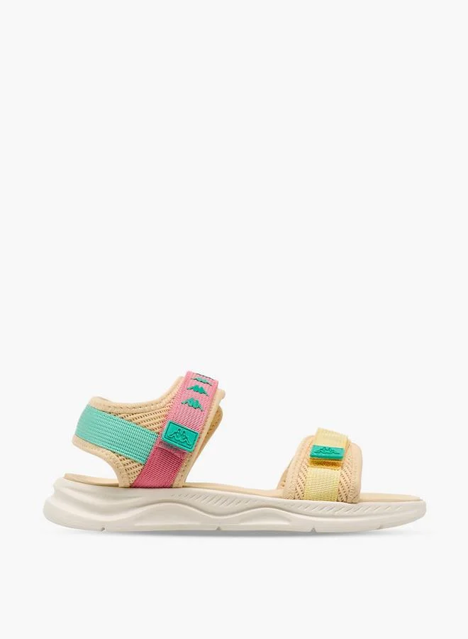 كابا Girls Colourblock Hook & Loop Sport Sandals